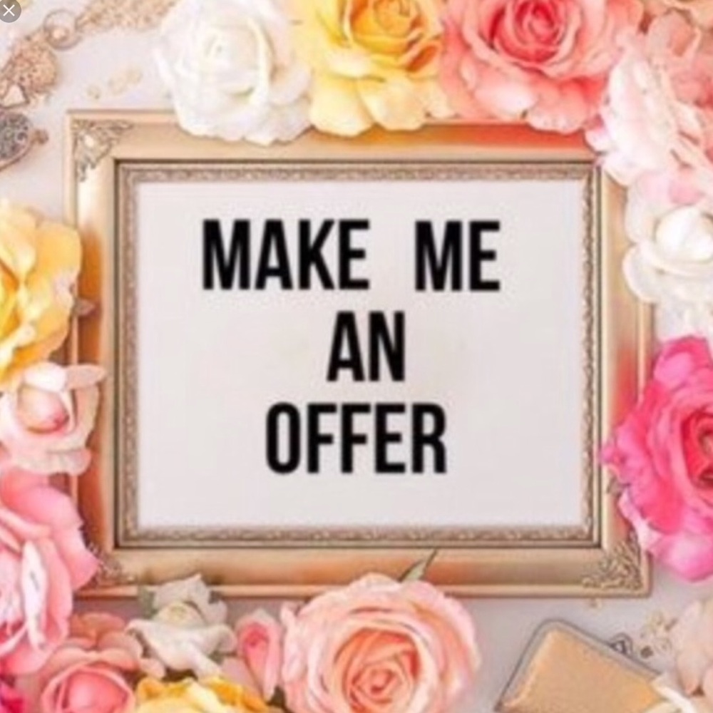 🌺like the item, not the price? Make an offer!🌺